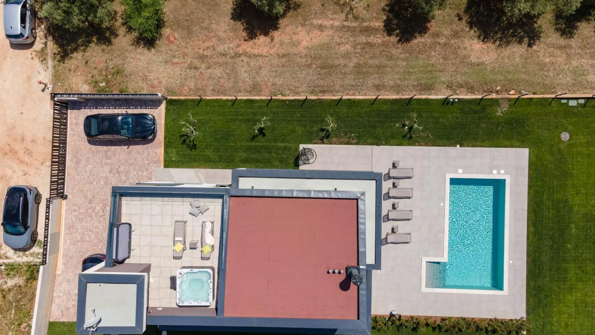 Villa Arestea Near Pula With Sea View, Wellness & Playground Vodnjan 0*,